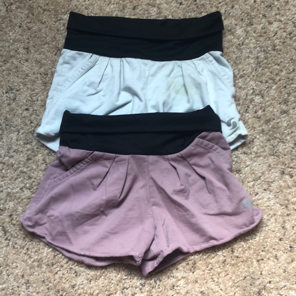 Girls’ Soffee Shorts. 2 pair